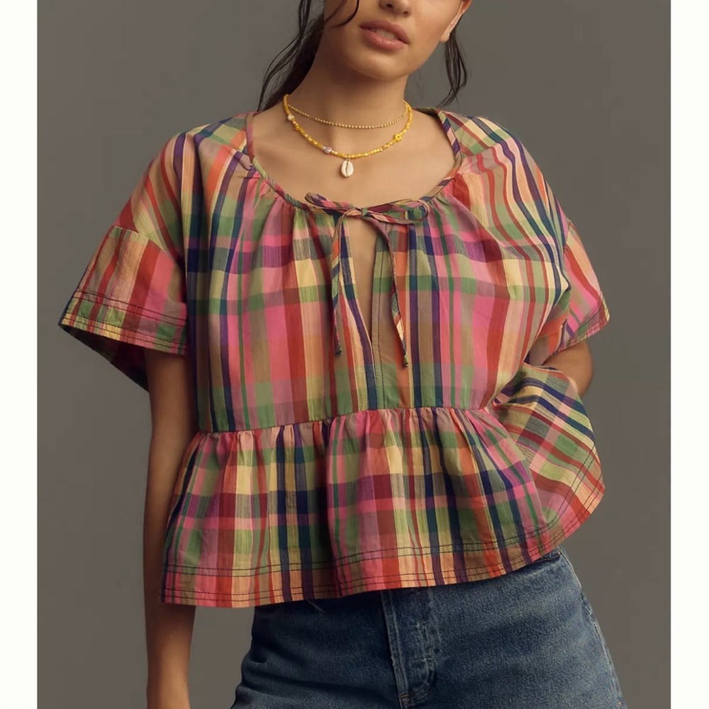 ANTHROPOLOGIE PILCRO BLOUSE